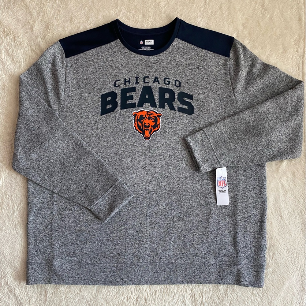 Men’s Chicago Bears Crewneck Sweater, Size 3XL, NWT